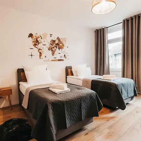 Atlas Naehe Bahnhof Westfield Centro Apartmán Oberhausen (North Rhine-Westphalia)